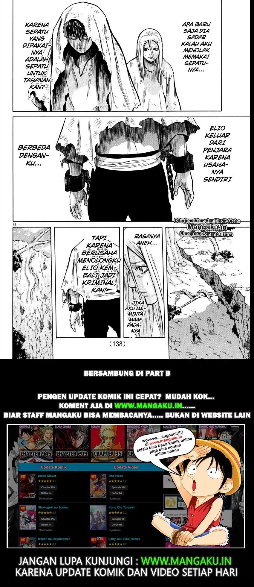 Toubousha Elio Chapter 02.1 Bahasa Indonesia